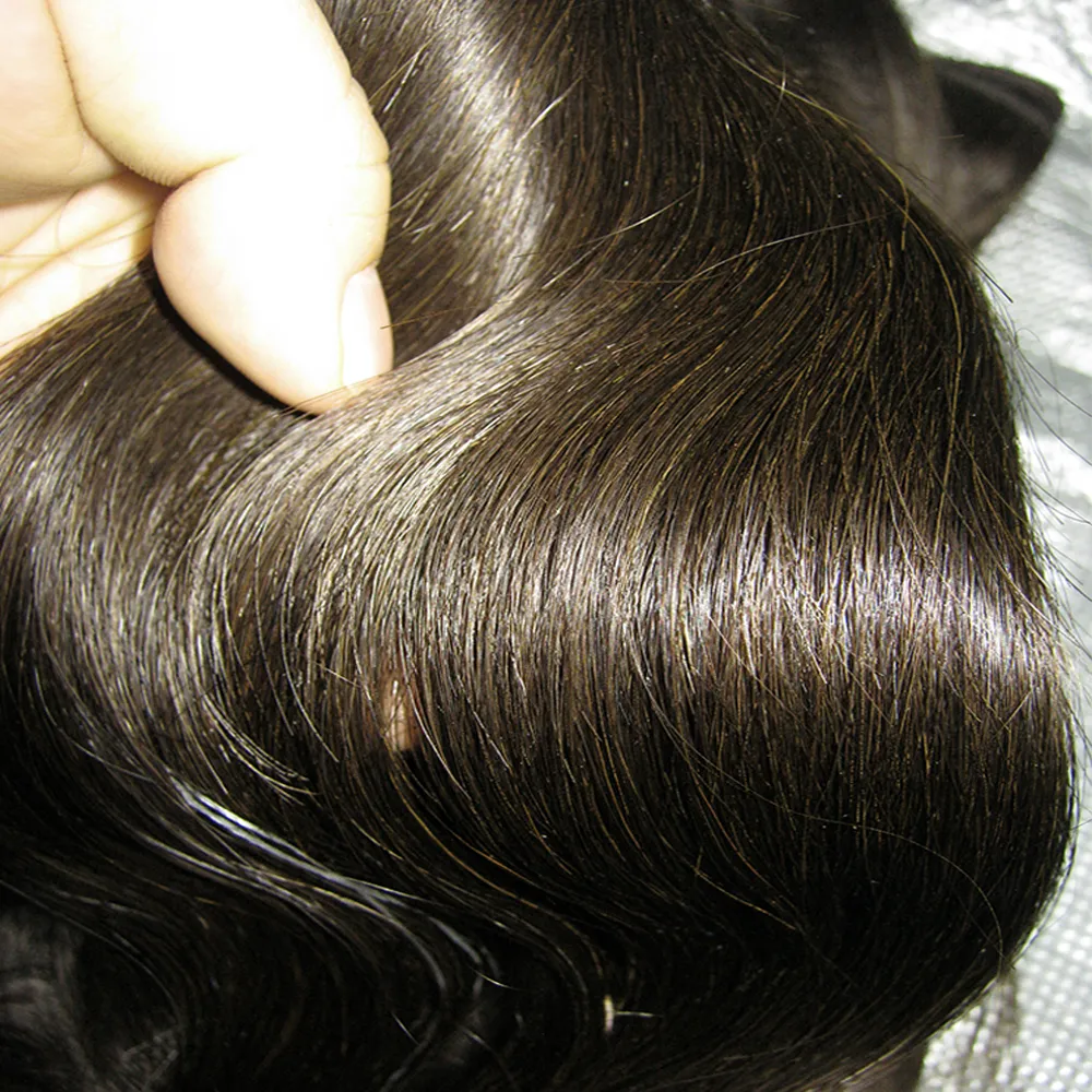 Bästa köpet rabatterat pris 20st / grossist malaysiska bearbetade mänskliga hår väv kroppsvåg mjuka släta bra erbjudanden