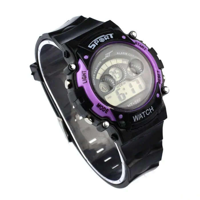 NT-56F Sport Watch أفضل مبيعًا ممتازًا للرياضة LED LED LED Fashion Boy Boy Girl Electronic Wrist Kids Watch Watch Gift