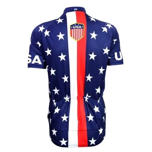 2024 Nya USA Cykeltröja cykelkläder Tyskland Spanien UK USA National Team MTB Bike Tops