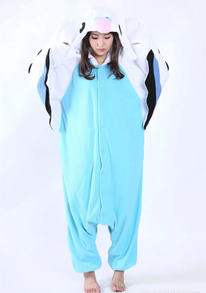 Parrot Women and Men Animal Kigurumi Polar Fleece Costume for Halloween Carnival New Year Party welcome Drop Shipping