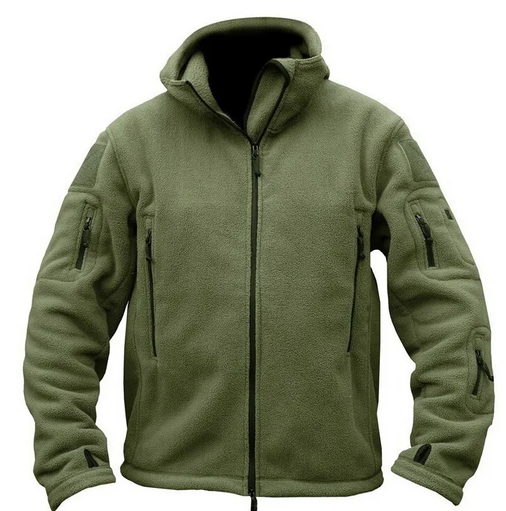 Fall-Man Fleece Tad Tactical Softshell Jaqueta Ao Ar Livre Polartec Esporte Térmico Polar Coat Capuz Roupas Exército Outerwear