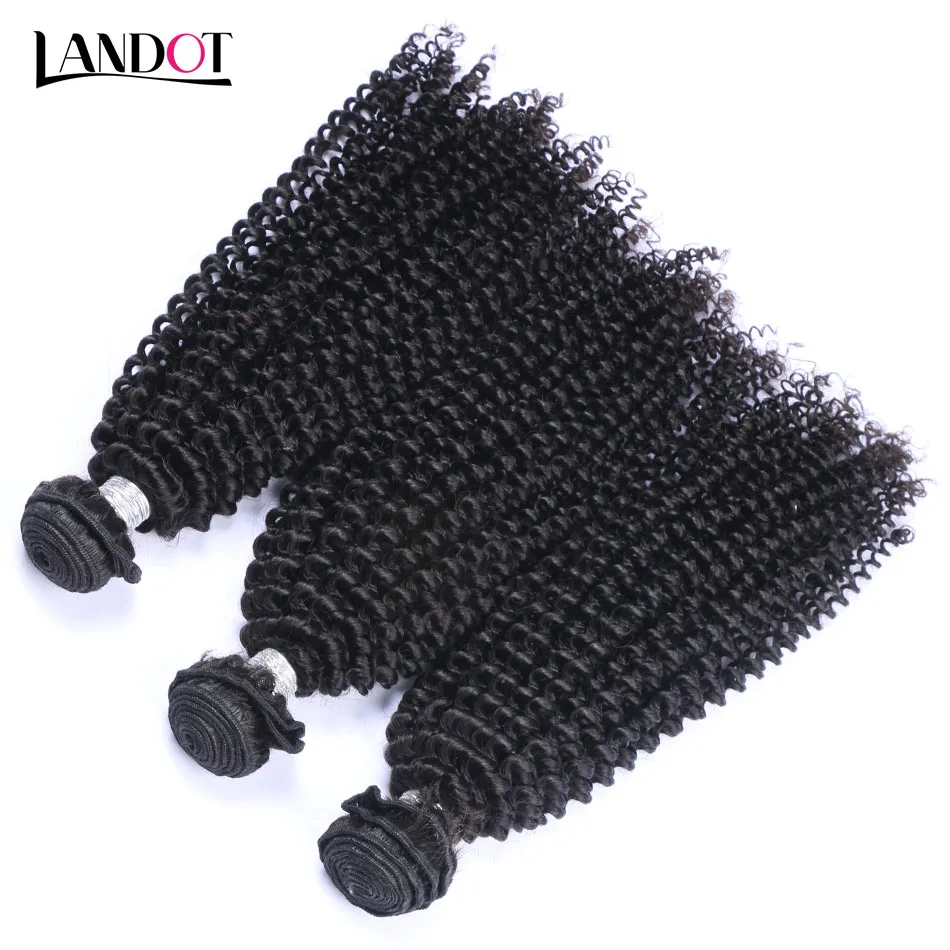 Mongolian Kinky Curly Virgin Hair 3 Pieces Unprocessed Mongolian Curly Human Hair Weave Bundles Afro Kinky Curly Hair Natural Color Dyeable