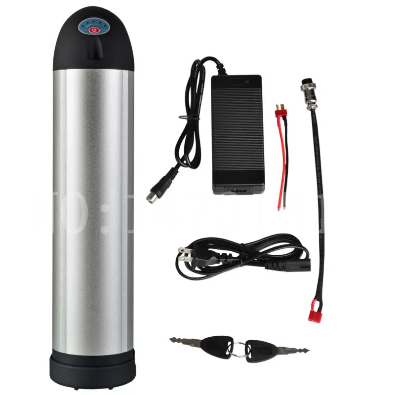 Batterie au lithium 48 v 48 V 12Ah Li-ion bouilloire bouteille d'eau batterie batterie de vélo pour vélo électrique e-bike, avec chargeur