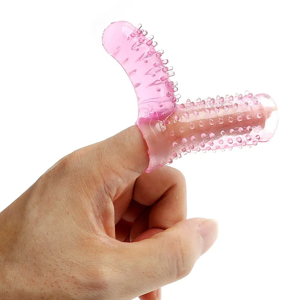 IKOKY Penis Cock Rings Erotic Finger Ring Penis Enlargerment Delay Ejaculation Sex Shop TPE Sex Toys for Men Thumb Design q1707187500409