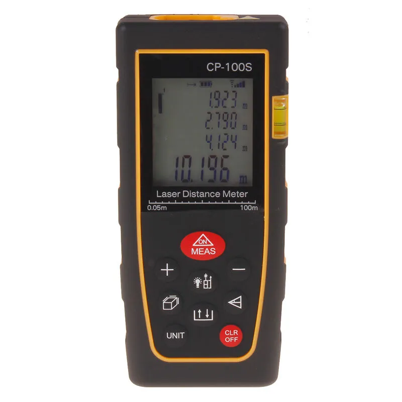 Handheld 100m / 328FT Digitale LCD Laser Afstandsgebied Measer Meter Range Finder