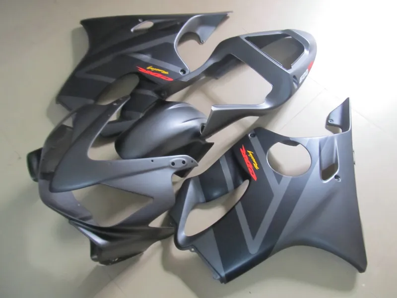 Injection molded top selling fairing kit for Honda CBR600 F4I 01 02 03 matte black fairings set CBR600F4I 2001-2003 OT26