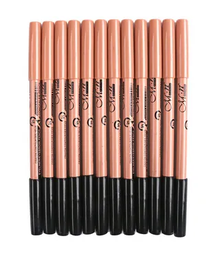 E NEUE ANKUNFT 1set = 12 stücke 3 farben zu wählen maquiagem augenbraue Menow make-up Doppel Funktion Concealer Bleistifte maquillaje