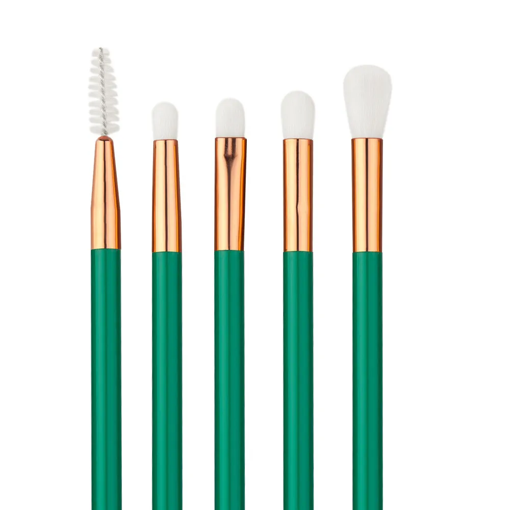 Vander 15Pcsset Green Makeup Brushes Set Kit Professional Foundation Brush Tool Beauty Tools Kits pincel maquiagem (41)