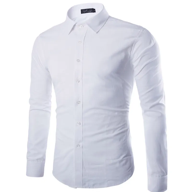 Camisa rosa inteira masculina chemise homme moda manga longa fino ajuste negócios camisas de vestido dos homens causal cor sólida camisas dos homens 246m