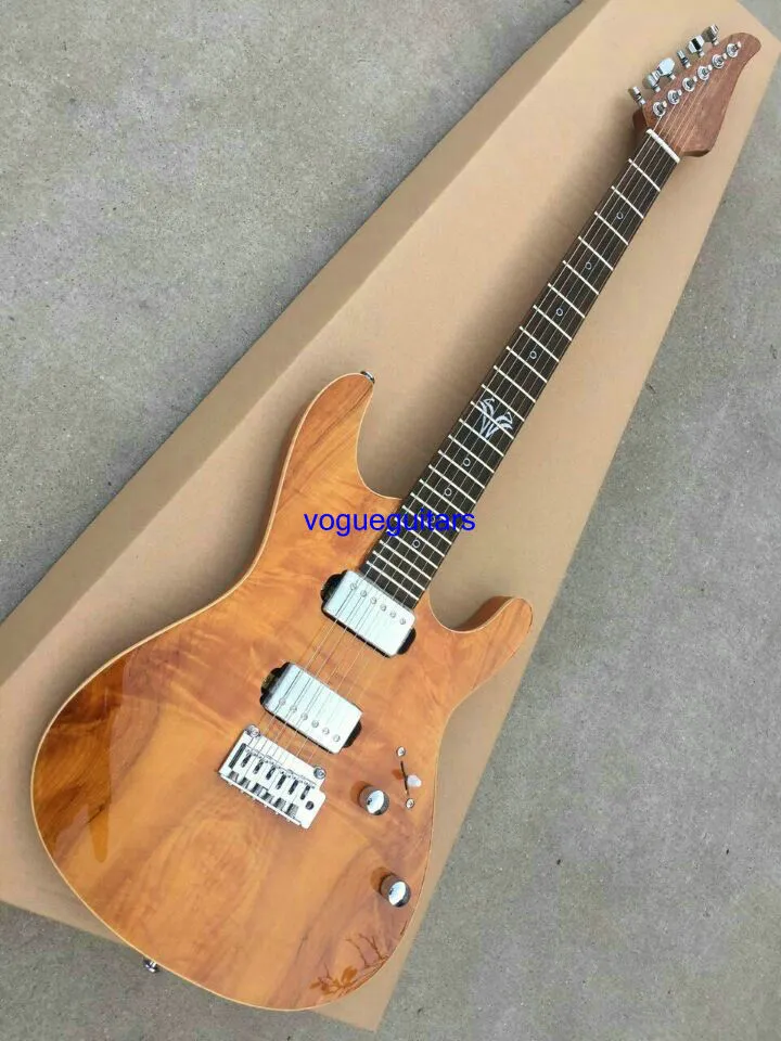 Custom Shop China Natürliche Farbe E-Gitarre 6-saitige E-Gitarre