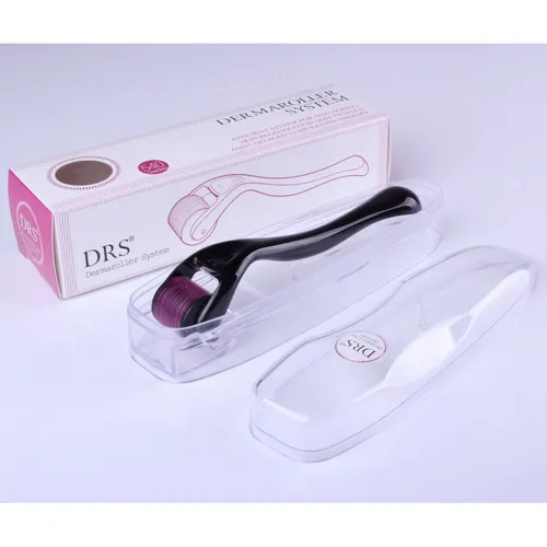 DNS DRS 540 microneedle الأسطوانة DM الفولاذ المقاوم للصدأ من الإبرة الدقيقة علاج الأسطوانة نظام ممرضة الوجه الوجه الجلد dermaroller