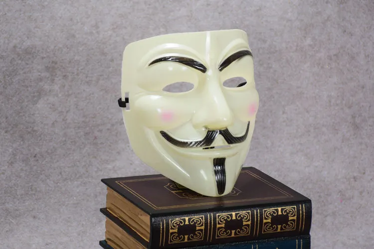 Vendetta Mask v Masks Fawkes v Vendetta Team Pink Blood Scar Masquerade Movie Guy Halloween Cosplay Party Carniv8913775