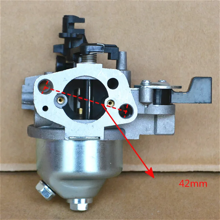 Carburetor assy 18MM fits Chinese 1P68 1P68F 5.5HP vertical shaft 4 stroke lawn mower parts