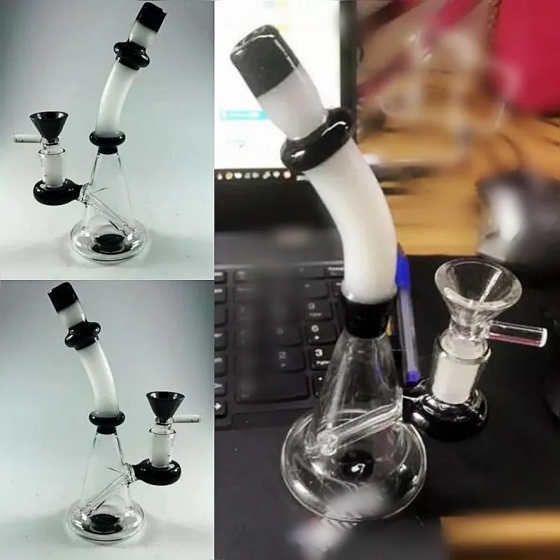 Smart Glass Bongs joint taille 14.4mm Percolator Dab rigs Oil Rig 15 cm de hauteur conduites d'eau pas cher en stock narguilés expédition sûre