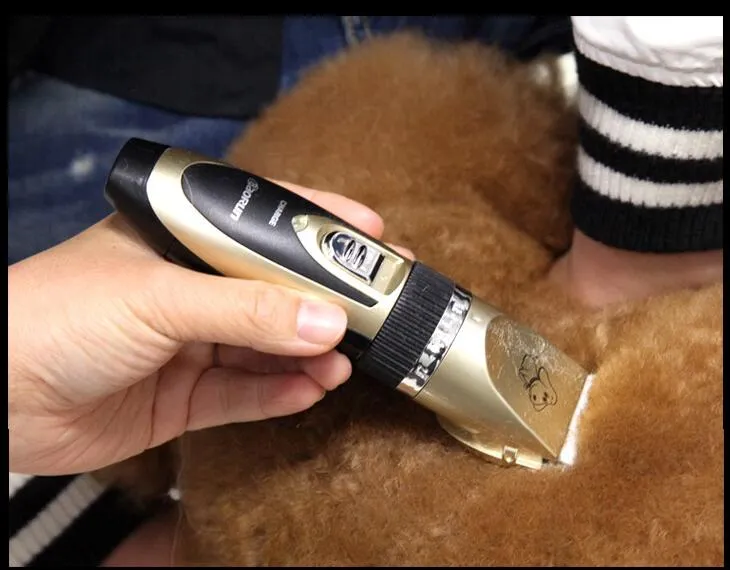 professional pet dog cat fur clipper hair cutter rabbit grooming low noise ceramic blade hair cut tool pet comb1924385