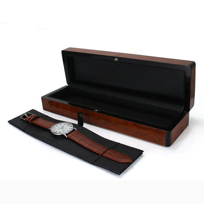 나무 상자 선물 포장 손목 시계 주얼리 보관 케이스에 대한 나무 시계 상자
