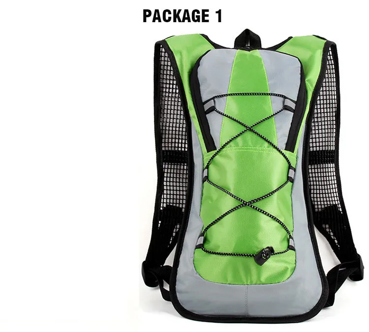 Sports de plein air sac à eau vélo vélo sac à dos sac à dos 5L vessie bosse sac à dos pochette en TPU système d'hydratation pour randonnée escalade