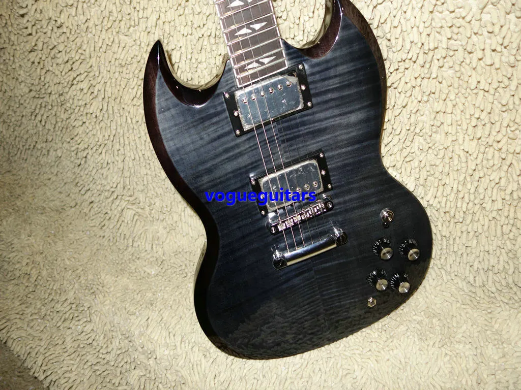 New Arrival Gray Custom Shop Electric Guitar High Quality Musical instruments HOT