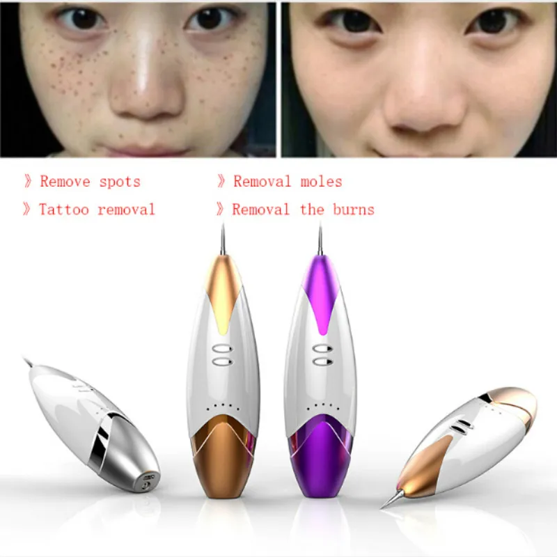 Hot Nieuwe Draagbare Laser Spot Removal Pen Mole Freckle Removal Machine Laser voor Tattoo Removal Beauty Instrument Dot Mole Spot Pen