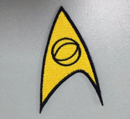 Hot Sale!Star Trek Medical American Science Fiction Embroidery Iron on Patch Badge 10PCS/Lot Made in China Factory High Quanlity