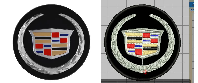 Dostosowane łaty haftowe do szycia Wyroby zaprojektuj nazwę firmy Logo Patch