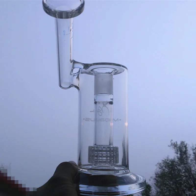 Mobius Matrix Beiwagen Glasbong Vogelkäfig Perc Glas Bong dickes Glas Wasserpfeifen Mobius Glas 7,8