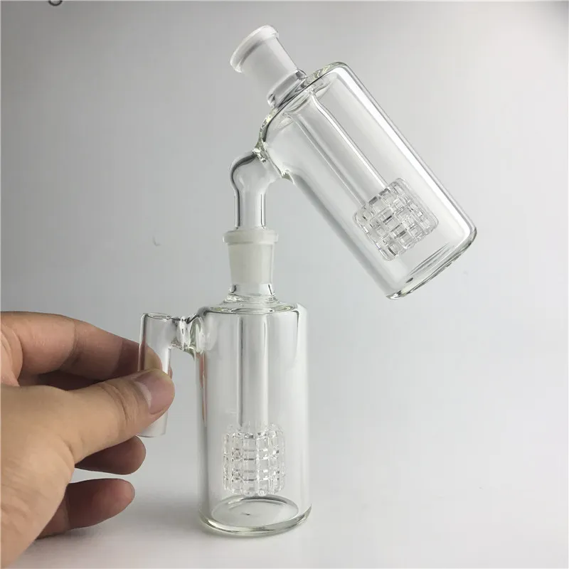 Glas Ash Cather 14mm 14.4mm 4.5 Inch Mini Glas Bong Ash Catchers Dikke Pyrex Clear Bubbler Ashcatcher Water Pipes