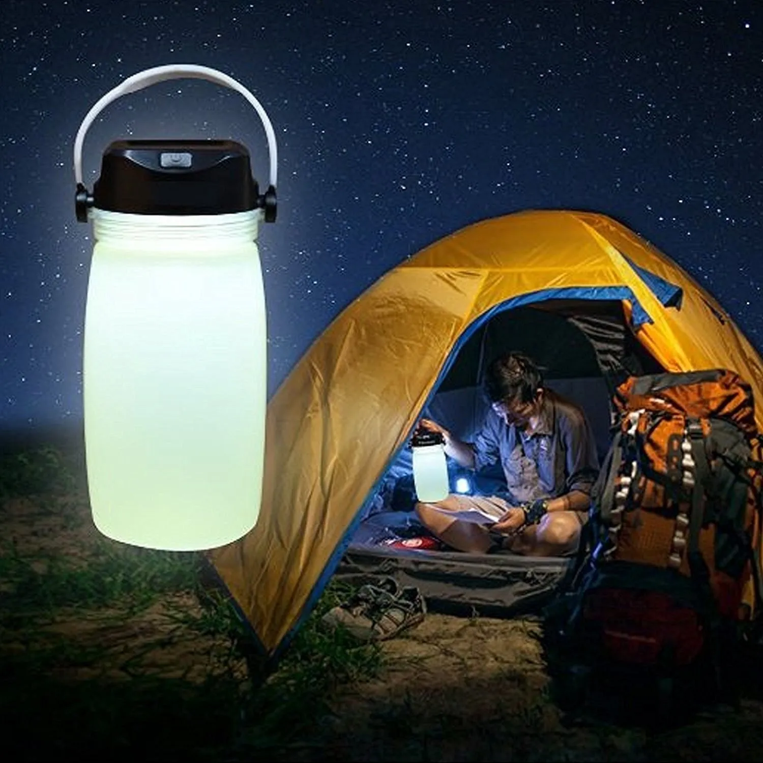 Oplaadbare waterdichte waterdichte powerbank camping LED -licht lantaarn licht voor huistuindecoratie LED LANTERN LIGT