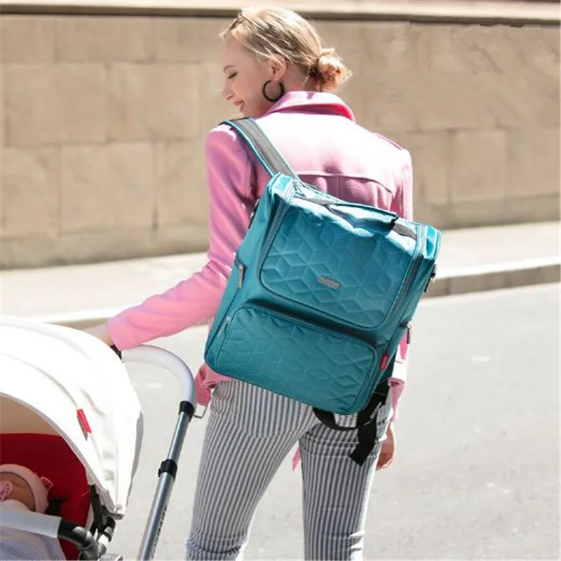 10 pattern Mommy Backpack diaper bags babies nappies Bag mother diaper Backpacks Large Outdoor Bags Organizer kid375