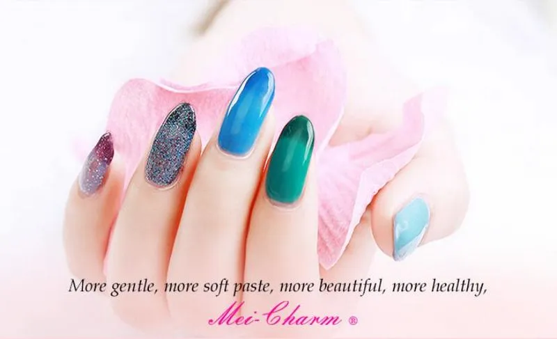 2017 New arrival Mei-charm Nail Polish 15ml nail gel color changes as the temperature changed DHL