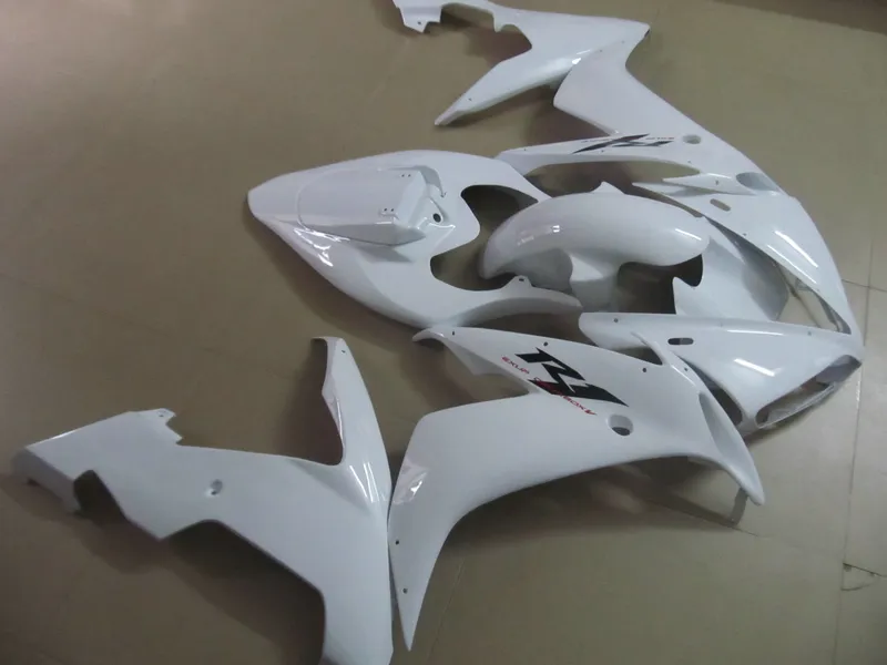 Injectie Mold Fairing Kit voor Yamaha YZFR1 2004 2005 2006 Witte kluizen Set YZF R1 04 05 06 OT03