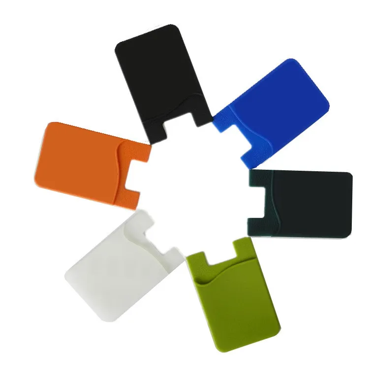 Hot Wallet Sticks Credit Card Holder Back For Samsung Universal 3M