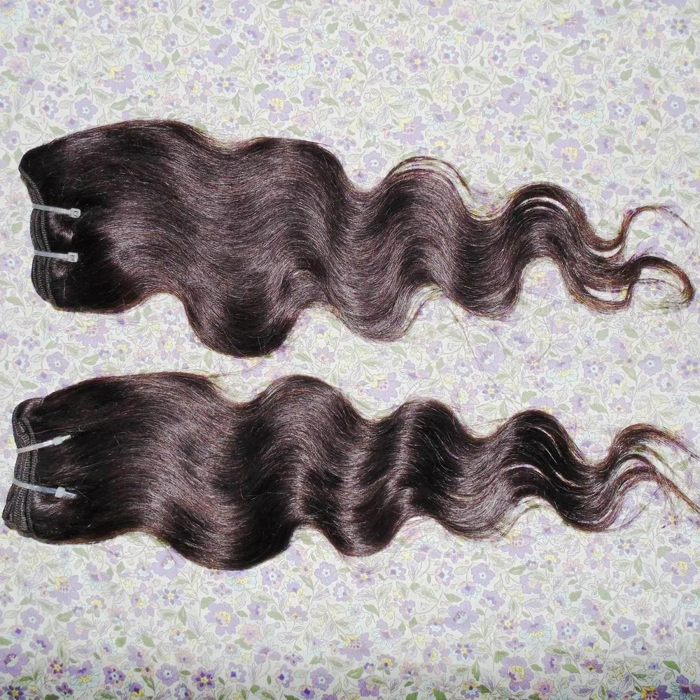 Cheapest hair low price wholesale body wave peruvian processed human hair weaves colored wefts