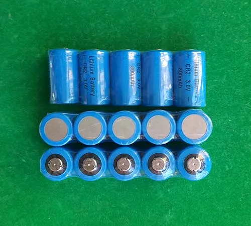 500pcs/Lot CR2 3v Lithium non rechargeable battery 800mAh for photo camera LED flashlights