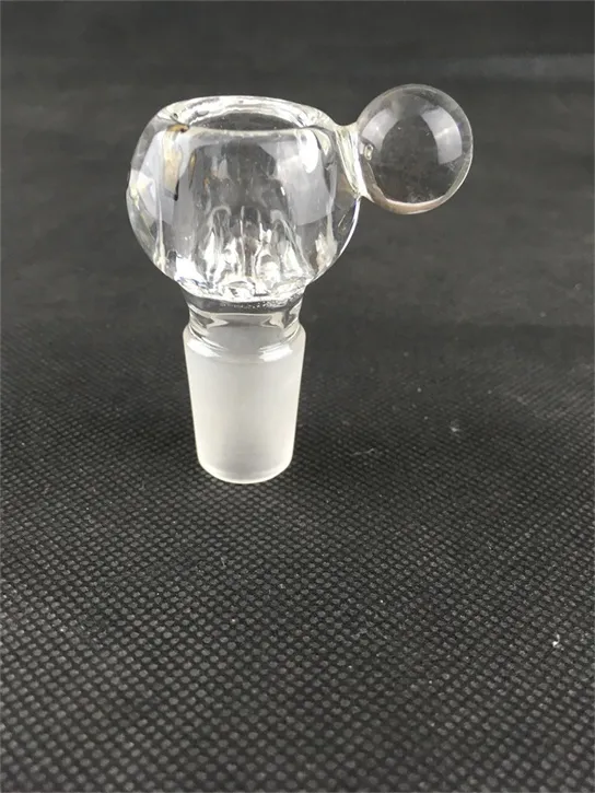 wholesale high quality 19mm female and male joint bowls for glass water pipes and bongs smoking color