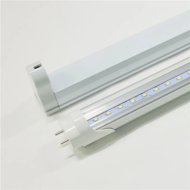 T8 LED-buizen Licht 160lm/W G13 4ft 120cm 18W 22W AC85-265V PF0.95 SMD2835 4 voet 1200 mm Fluorescentielampen 80ra Cool White Linear BUBL 250V Bar Lighting Direct from Factory