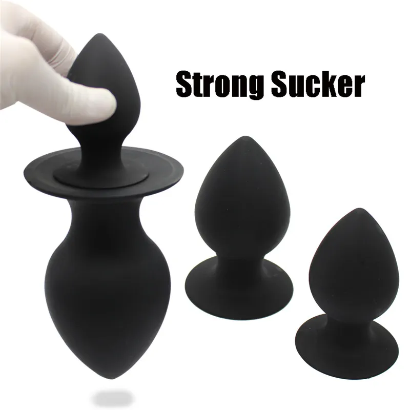 Toysdance Adult Sex Toys Silicone Anal Plug Unisexe S-Xl Butt Plugs Avec Strong Sucker Anus Expansion Love Kits Sex Products 17420