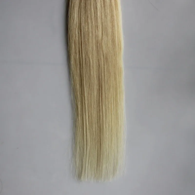 # 613 Bleach Blonde 100% бразильские волосы прямые петли микро кольцо волос 1G / Strand 50S / пакет 50 г 4B наращивание волос Micro ссылки