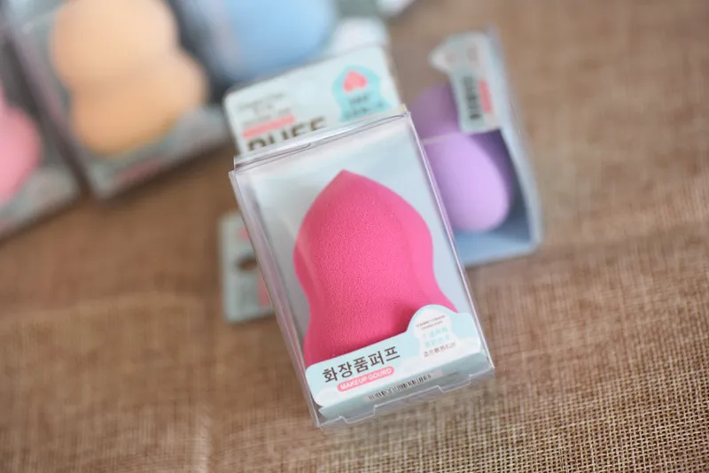 Hot Foundation Sponge Facial Makeup Sponge Cosmetic Puff Flawless Beauty Gourd Powder Puff Make Up Svamp för ansikte