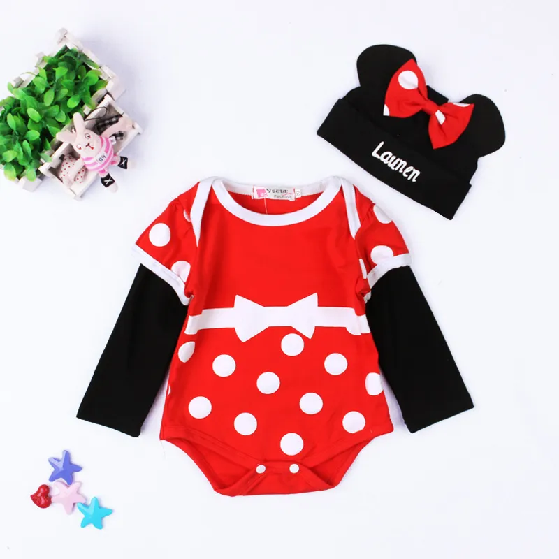 Cartoon Styles Baby ROMPERS HAT Neugeborene süße Tier Jungen Mädchen Mädchen Baumwolle Overall Fantasia Infantil Babys Kleidung