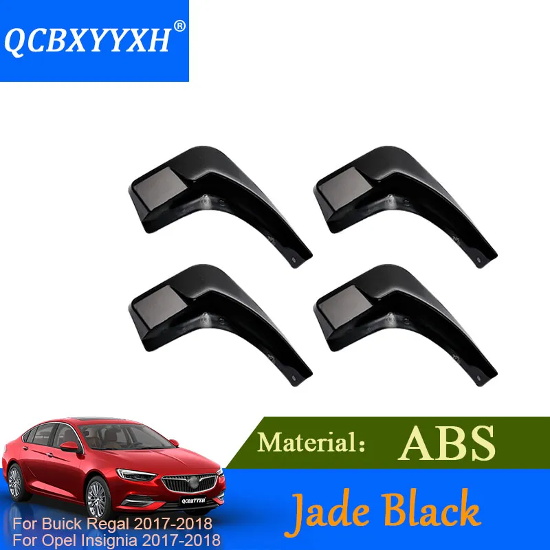 QCBXYYXH Car Styling Car Mud Flaps For Buick Regal Opel Insignia 2017 2018 Sedan Mudflaps Splash Guards Mud Flap Mudguard Fender