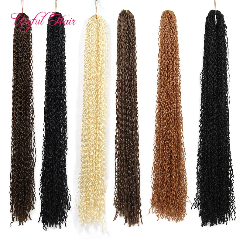 MICRO loop hari synthetic braiding hair blonde hair extensions ZIZi crochet braids kinky curly crochet hair extensions9641442