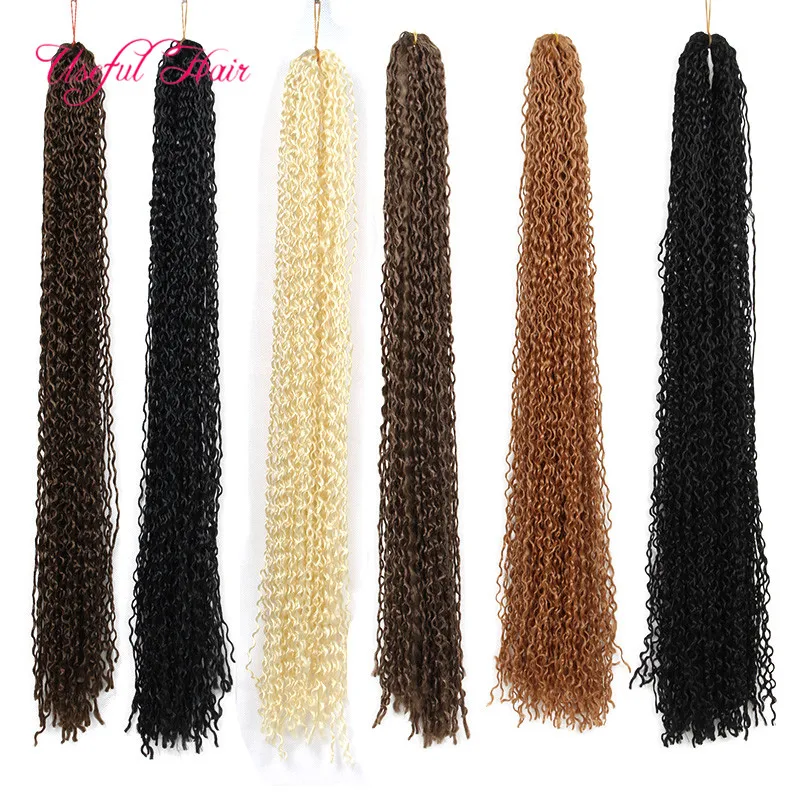 MICRO boucle GRATUITE hari tressage synthétique cheveux extensions de cheveux blonds ZIZi crochet tresses crépus bouclés extensions de cheveux au crochet