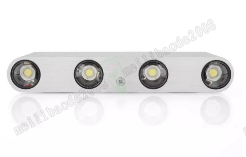 LED LED LAMPY 12W 1000LM AC85-265V Nowoczesne aluminiowe kinkiety ścienne Prefaced Montowane oprawy światła Kryty Łazienka Myy