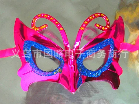 ファッションハロウィーン子供マスク子供女の子バタフライマスクマスカレードパーティーマスク