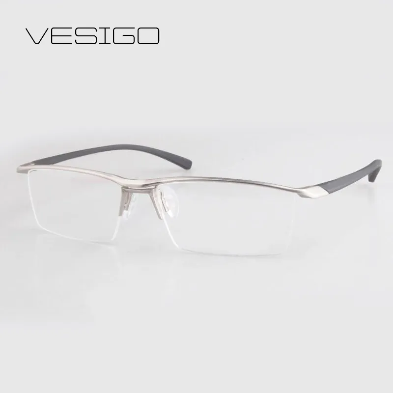 Wholesale- 2016 Fashion Titanium rimless eyeglasses frame  designer Men Glasses suit reading glasses P9112