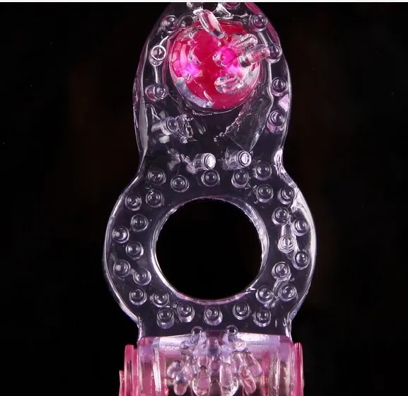 Vibration de vibration de coq verrouillage anneau anneaux de pénis vibrant délai durable éjaculation anti-prématurée de vibration de vibration sexuelle