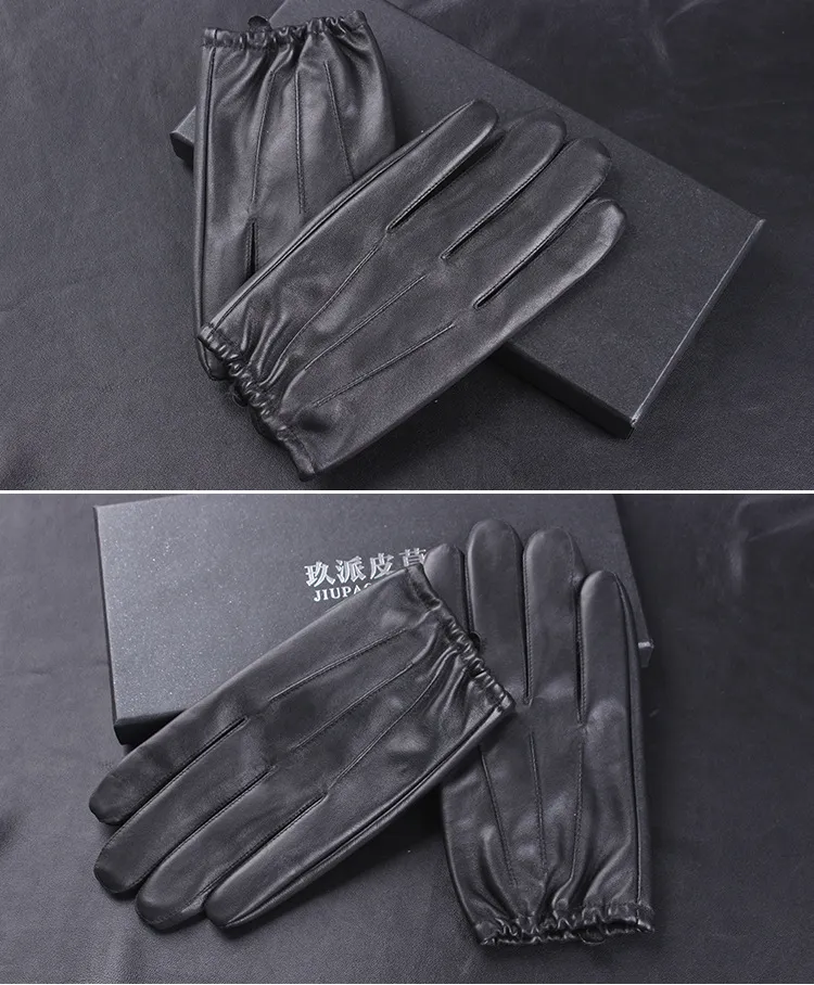 HOT New Men`s Police tactical leather gloves black Tops size M/L/XL Best Price K144