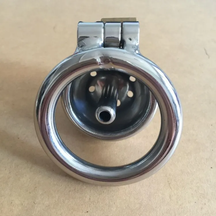 2017 New Bdsm Short and Solitary Extreme Confinement Chastity Cage Super Small Size Male Chastity Device 