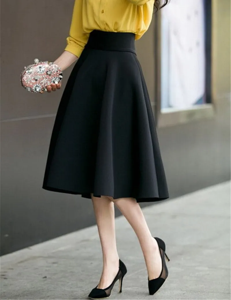 White pleated skirt online 5xl